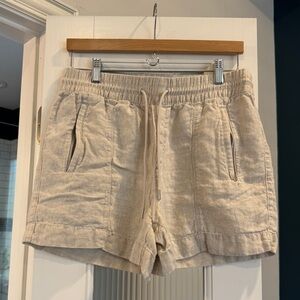 Athleta Linen Shorts Size M
